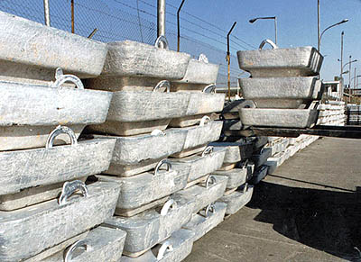 Aluminum Ingot Production Up%31 in Spring