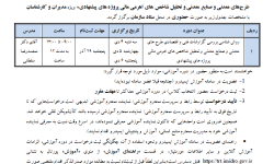 اطلاعیه برگزاری دوره آموزشی - روش شناسی بررسی گزارشات فنی و اقتصادی طرحهای معدنی و صنایع معدنی و تحلیل شاخصهای اهرمی مالی پروژه‌های پیشنهادی-10021
